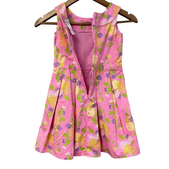 American Girl Flower‎ Garden Dress Girls 7 Pink Summer Spring Summer - Picture 3 of 7